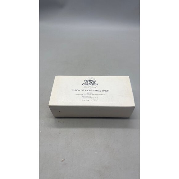 Heritage Village Collection "Vision Of A Christmas Past" Figurines pre-owned REA - Picture 2 of 12